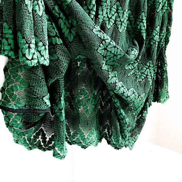 free people long sleeve boho dress w/flare sleeves - Picture 10 of 10